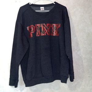 Victoria’s secret PINK Grey Crewneck